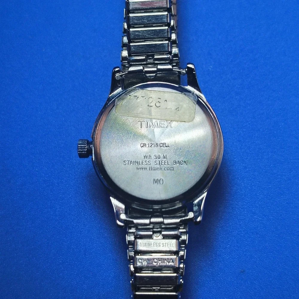 Vintage‎ 2007 Timex Indiglo 23mm Women's Quartz Cocktail Watch Size 5-8.25